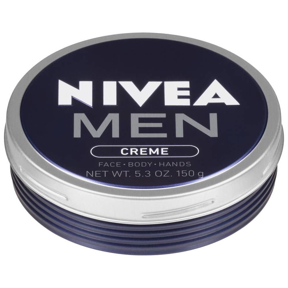 Nivea Men Creme For Face Body and Hands (5.3 oz)