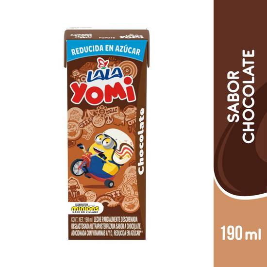 Lala yomi leche sabor chocolate (cartón 190 ml)