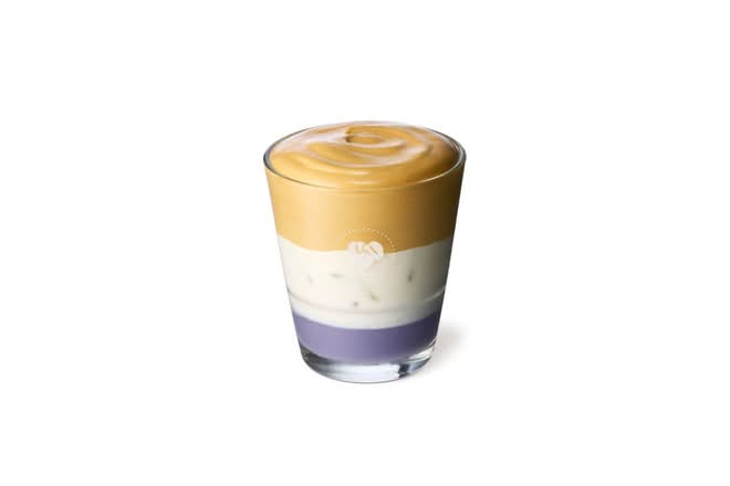 Vanilla Lavender Iced Whipped Latte