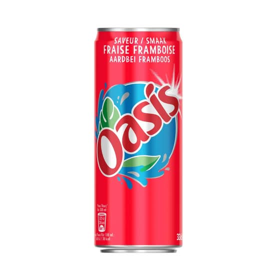 OASIS FRAISE FRAMBOISE 33CL