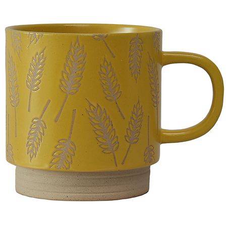 Festive Voice Wheat Ceramic Mug - 1.0 ea