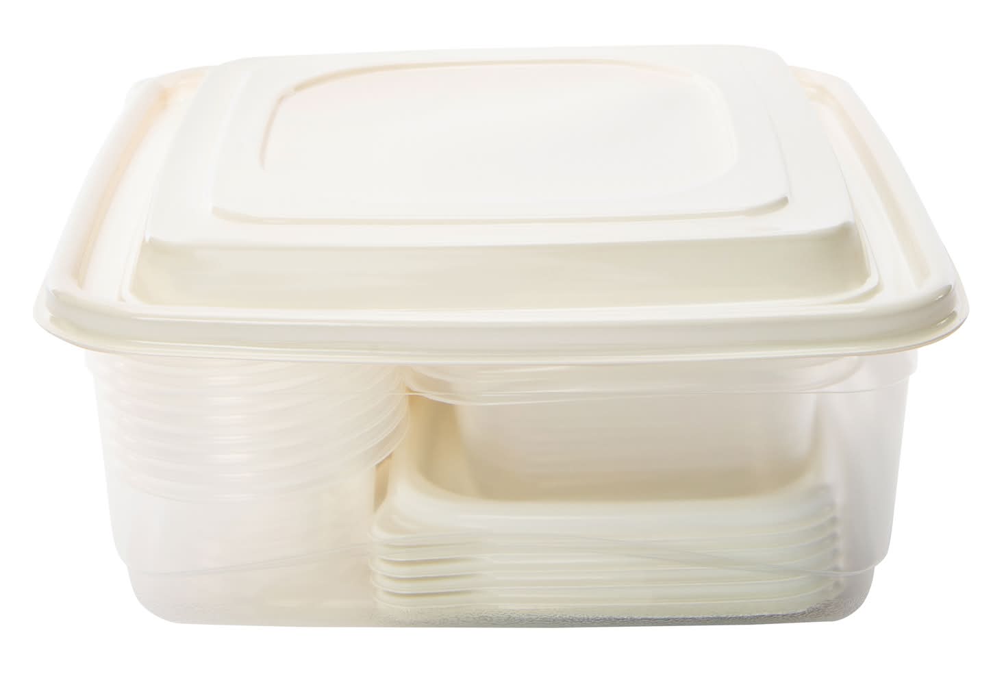 Food Storage Set 42-Piece White