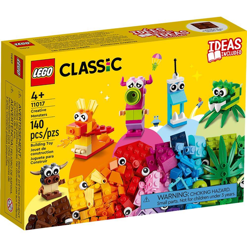 Lego bloques monstruos creativos (140 piezas)