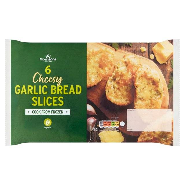 Morrisons Cheesy Garlic Bread Slices (6 pack)