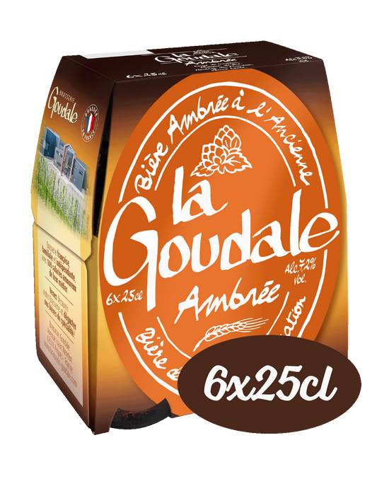 La Goudale - Bière ambrée (6 pièces, 250 ml)
