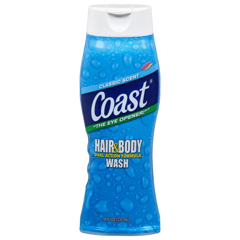 Coast Classic Scent Hair & Body Wash