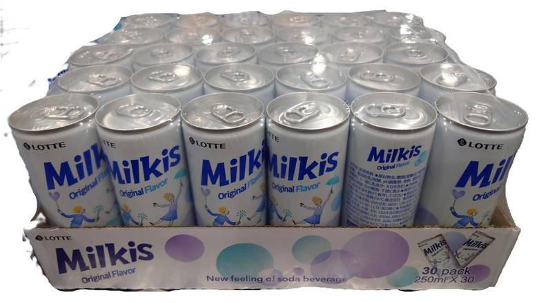 ミルキス 250mlX 30缶 乳性炭酸飲料