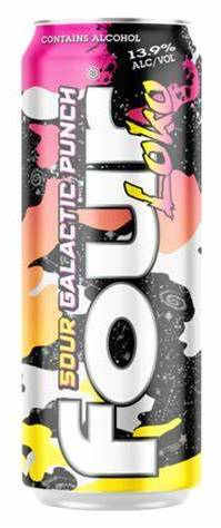 Four Loko Sour Galactic Punch 24 oz can