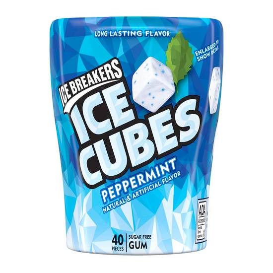 ICE BREAKERS Ice Cubes Peppermint 40pc