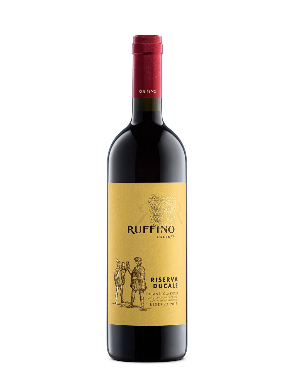 Ruffino Riserva Ducale Chianti Classico Red Wine, 2019 (750 ml)