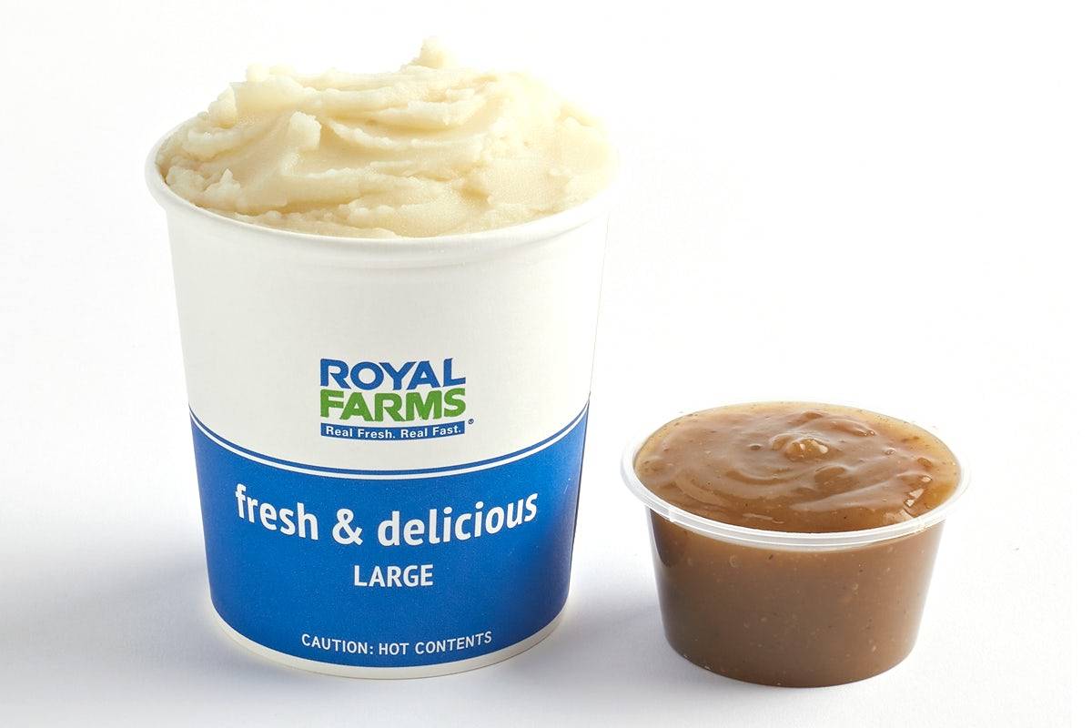 Large Mashed Potatoes with Gravy