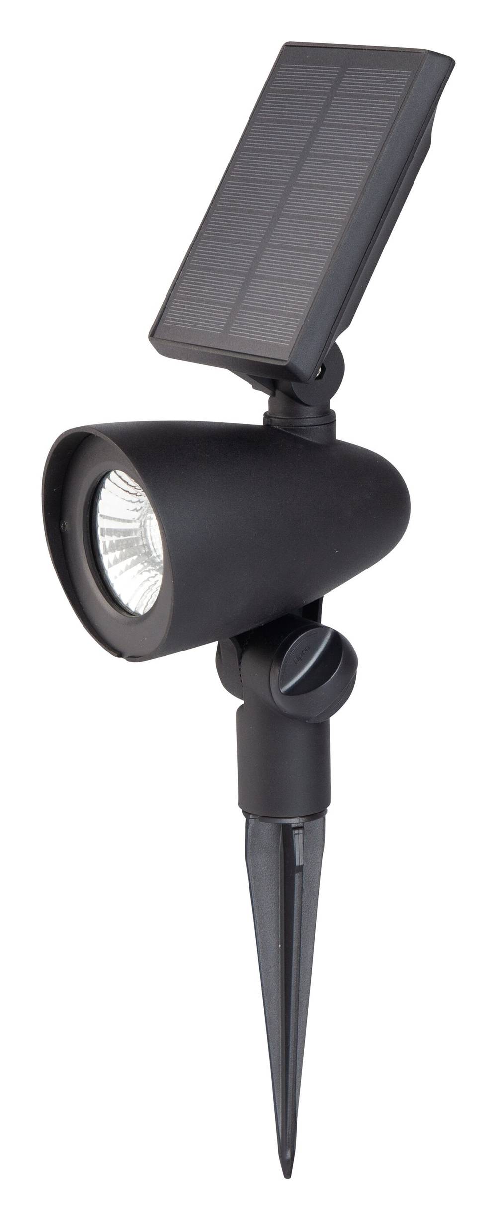 Harbor Breeze 60 -Lumens 1 -Watt Black Solar LED Spot light | TS1859