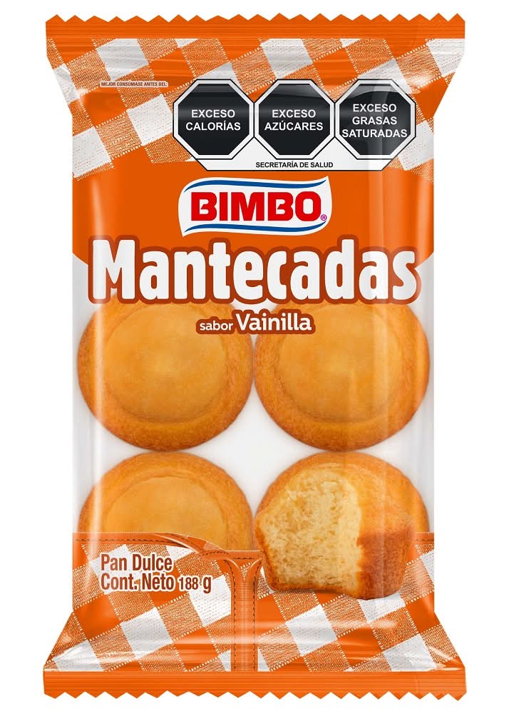 Bimbo · Mantecadas, vainilla (6 un)