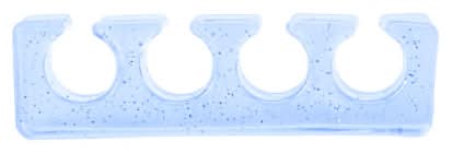 Gel Toe Separators 2-Pack Blue
