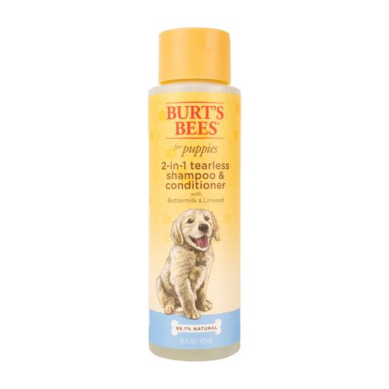 Burt's Bees Tearless 2-in-1 Shampoo & Conditioner for Puppies (16 oz)