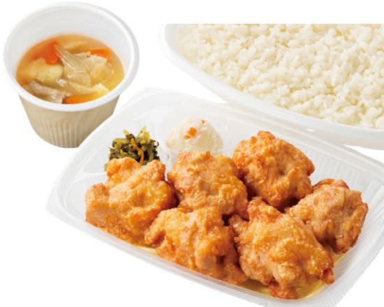6コ入りから揚弁当＋豚汁セット