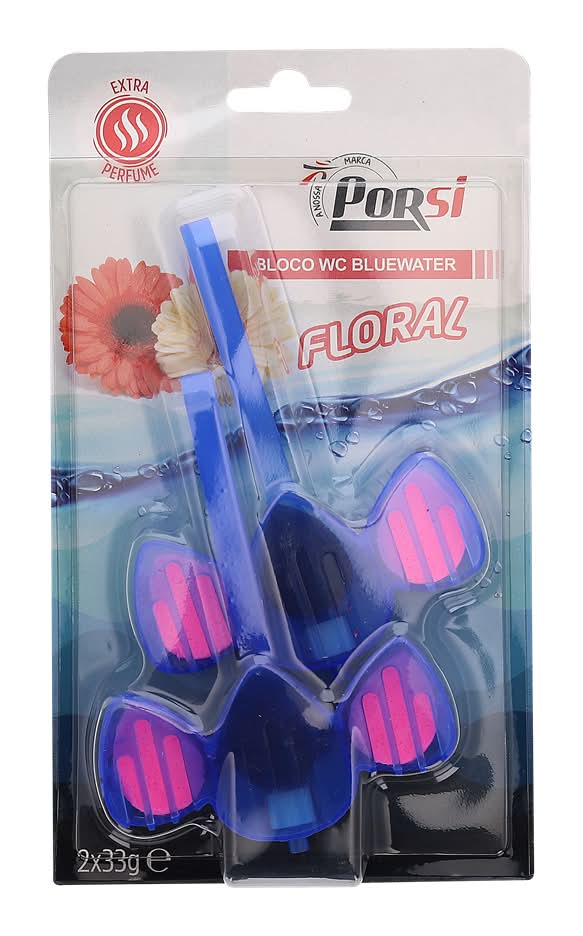 PorSi  - Bloco wc bluewater floral
