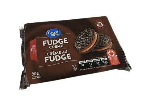 Great Value Fudge Creme Cookies (300 g)