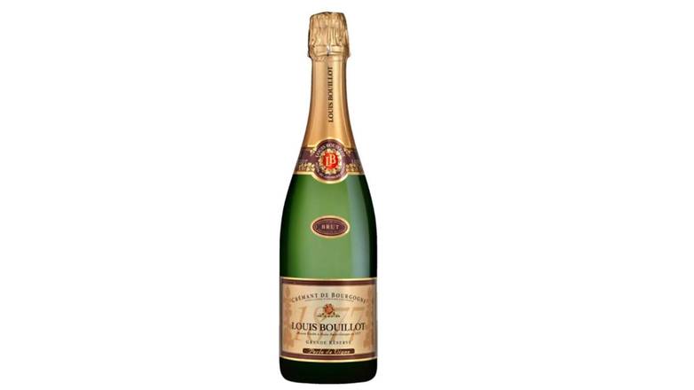 Louis Bouillot Crémant de Bourgogne AOP, brut La bouteille de 75cl