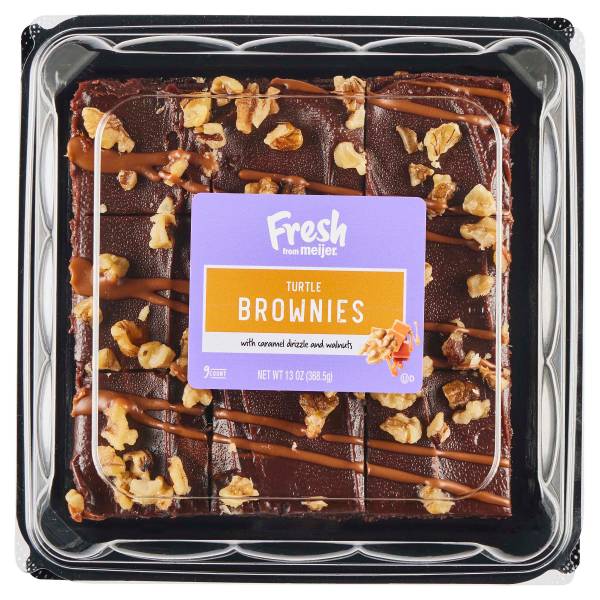 Fresh From Meijer Turtle Brownies (13 oz)