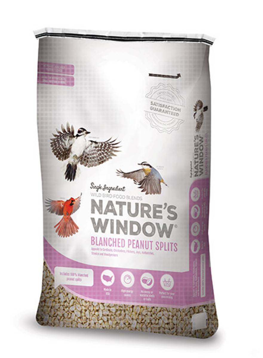 Nature's Window Peanut Splits Bird Food, 5 Pounds