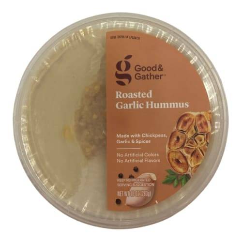 Good & Gather Roasted Garlic Hummus (10 oz)