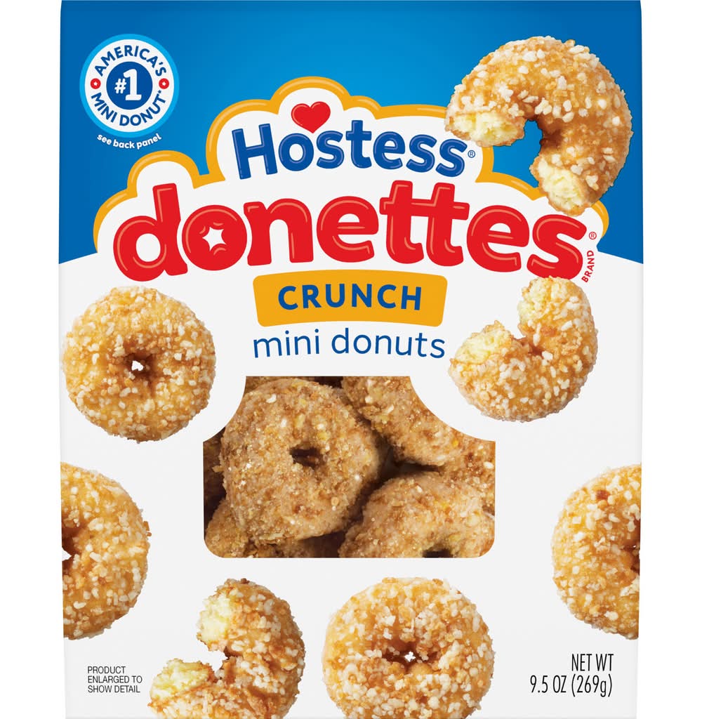 Hostess Donettes Crunch Mini Donuts (9.5 oz)