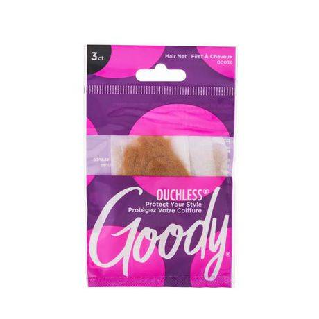 Goody Invisible Hairnets Light Brown (10 g)