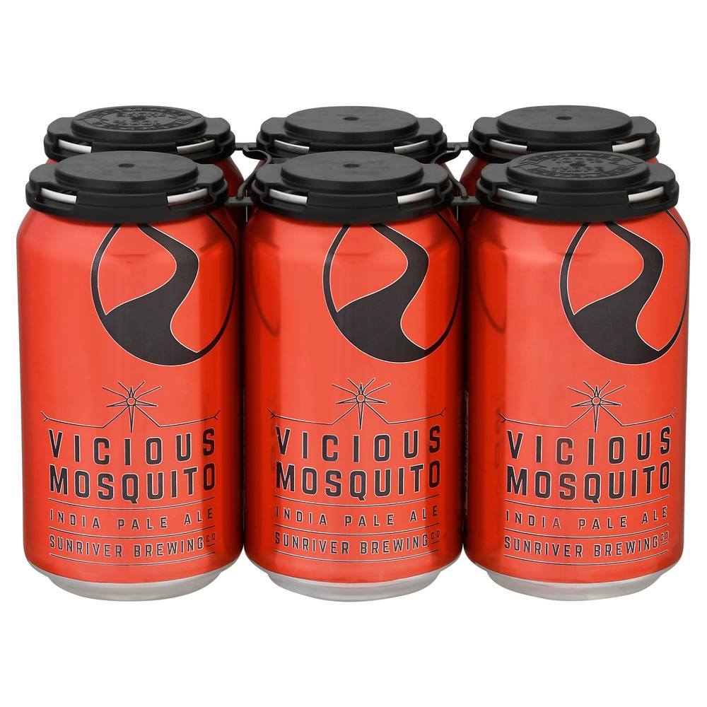 Sunriver Brewing Co Vicious Mosquito Ipa Beer (6 x 12 fl oz)