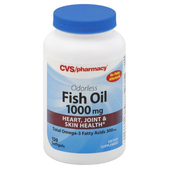 Cvs Pharmacy Fish Oil 1000 mg Delivery Near You Uber Eats