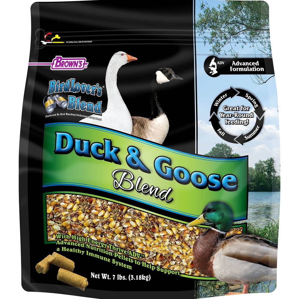 Brown's Bird Lover's Blend Duck and Goose Food (7 lbs)