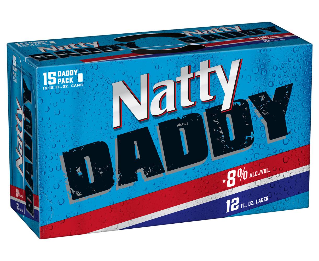 Natty Daddy Lager Beer (15 x 12 fl oz)
