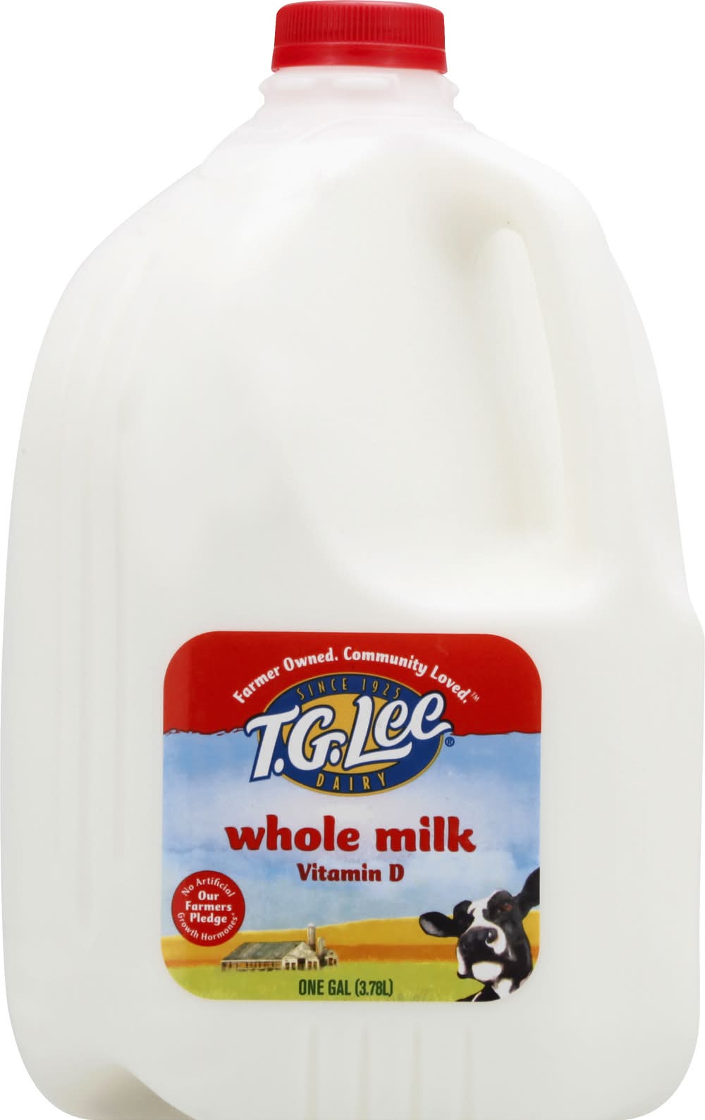 T.G. Lee Vitamin D Whole Milk (3.78 L)