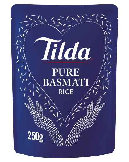Tilda Pure Microwave Basmati Rice (250g)