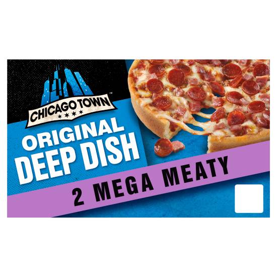 Chicago Town Fully Loaded Deep Dish Mega Meaty Pizzas (2 ct)