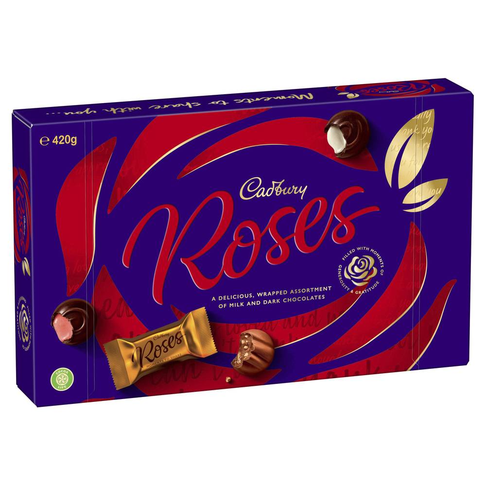 Cadbury Assorted Roses Boxed Chocolates