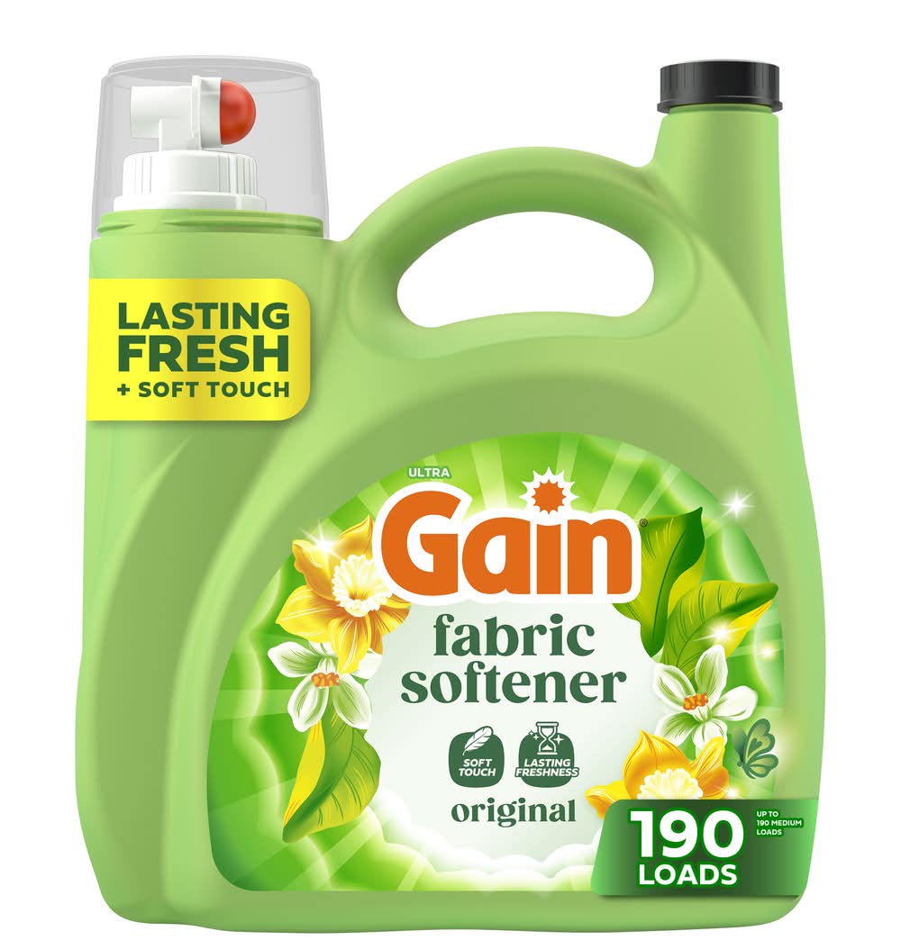 Gain Original Liquid Fabric Softener (140 fl oz)