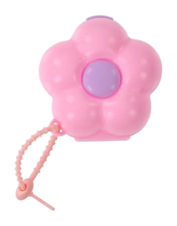 Travel Flower Pill Case Pink