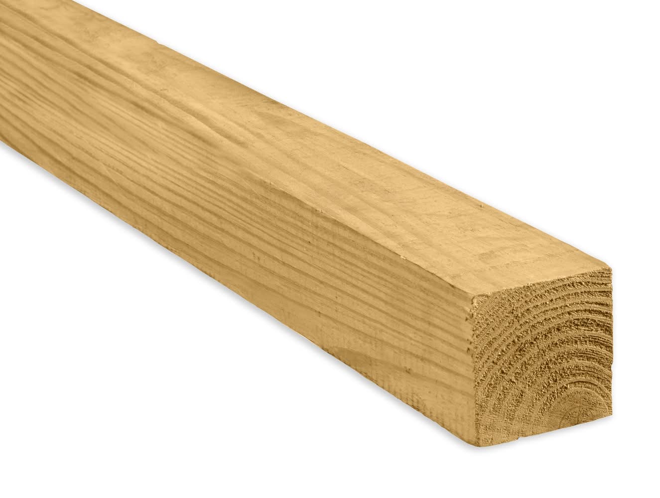 Severe Weather 4-in x 4-in x 8-ft #2 Southern yellow pine Ground contact Pressure Treated Lumber