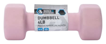 Series-8 Fitness™ 4lb Dumbbell Pink