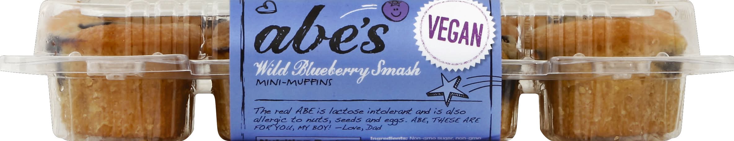 Abe's Wild Blueberry Smash Muffins (9.7 oz)
