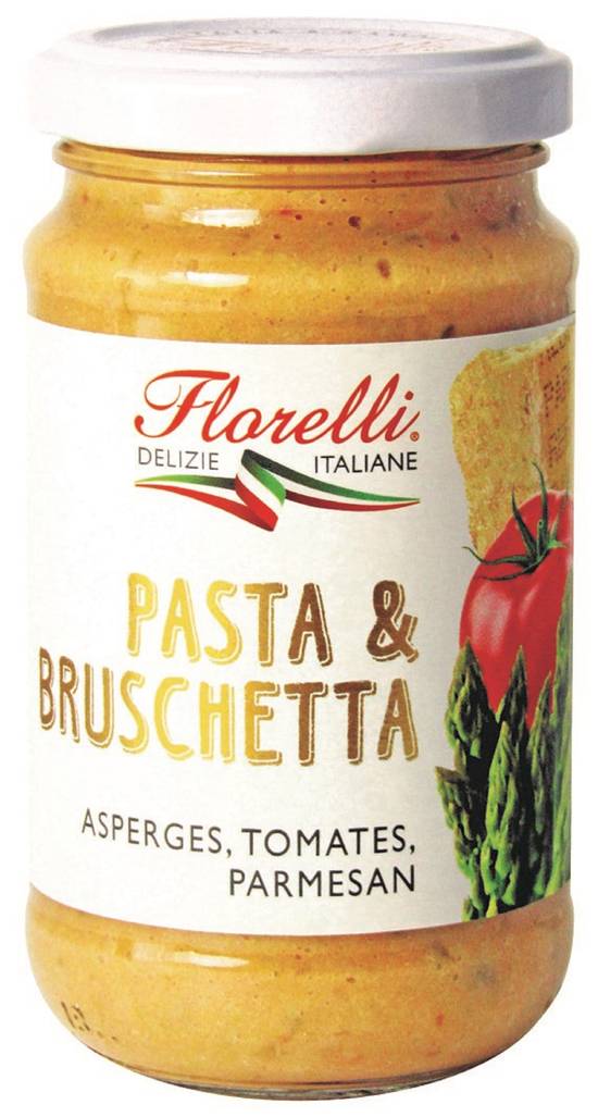 Florelli - Sauce à base de tomates d'asperges et de parmesan