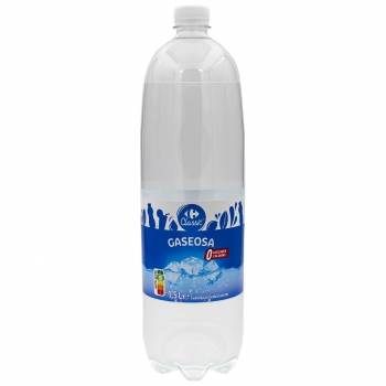 Gaseosa Carrefour Classic´ cero azúcares botella 1,5 l.