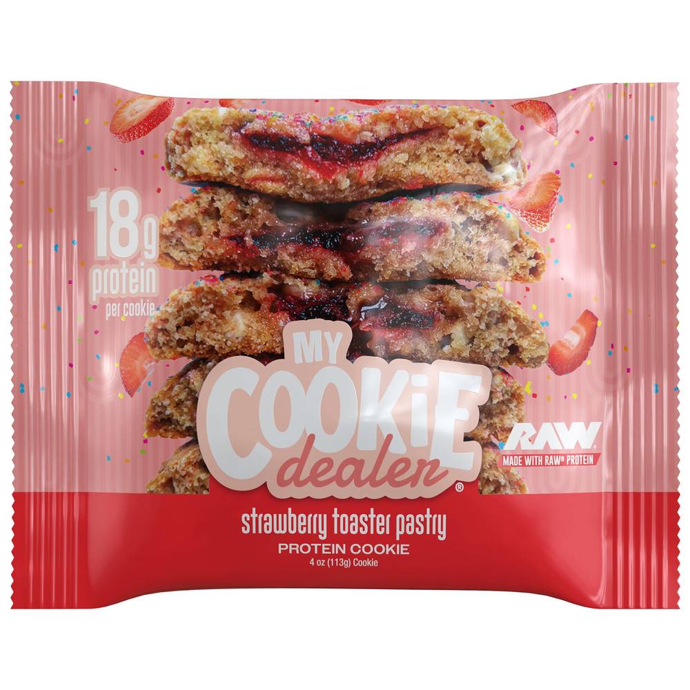 My Cookie Dealer Protein Toaster Pastry Cookie (strawberry)