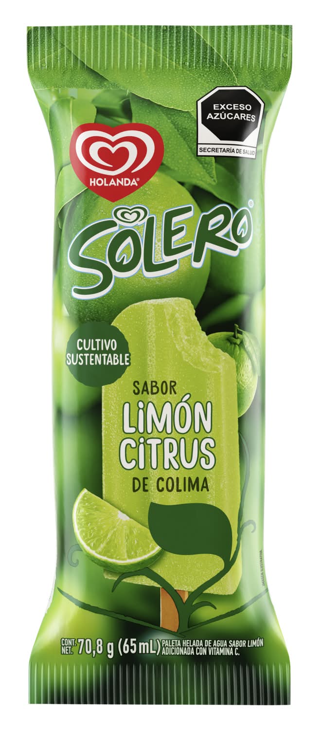 Solero · Paleta helada, limón (65 ml)