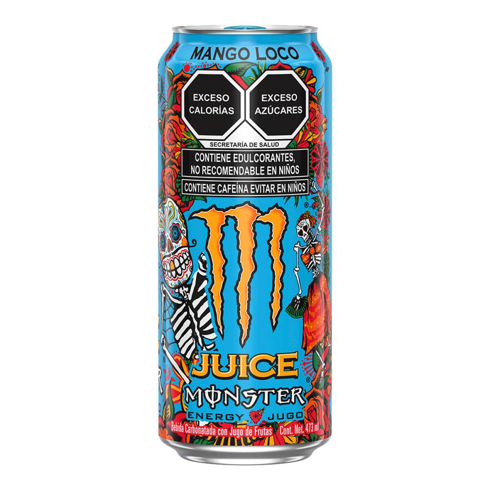 Monster energy bebida energética juice mango loco (lata 473 ml)