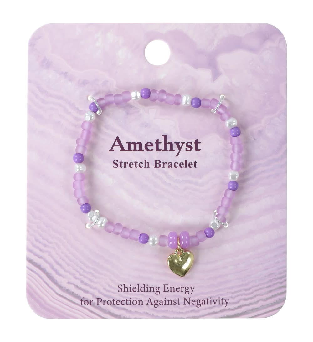 Semi-Precious Stone Bracelet Amethyst