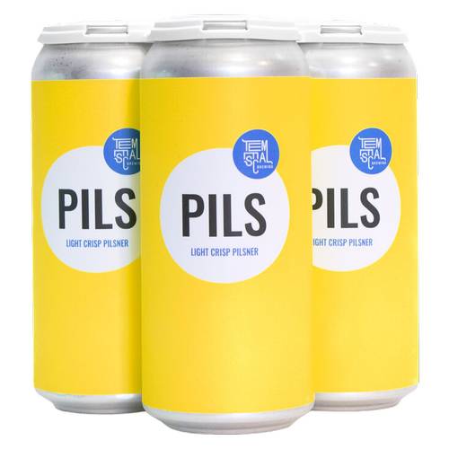 Temescal Brewing Pils Beer(4X 16oz Cans)