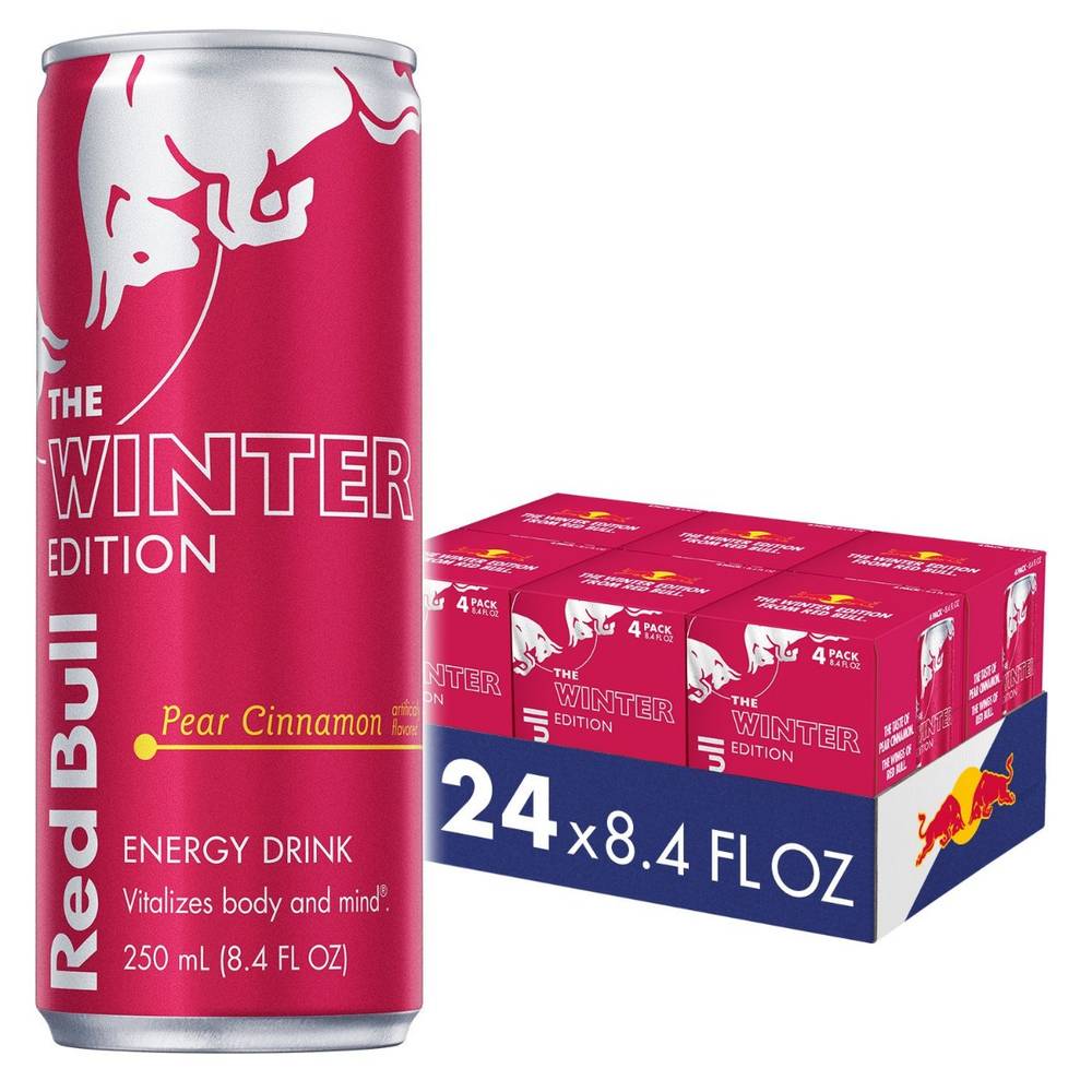 Red Bull Winter Edition Pear Cinnamon Energy 8.4Z (1X24|1 Unit per Case)