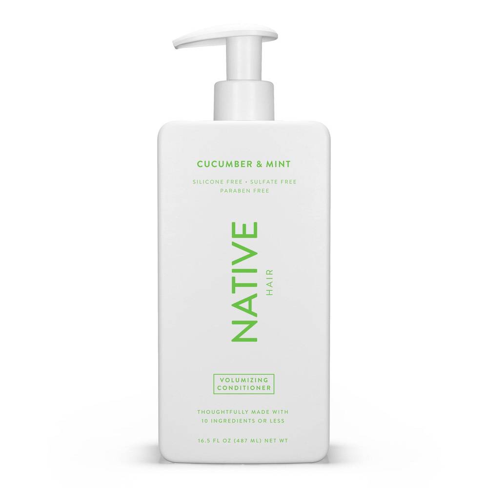 Native Cucumber & Mint Volumizing Conditioner, 16.5 Oz